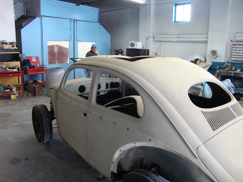 Vintage Classic 1956 Oval Window Ragtop VW Beetle Sedan Build A BuG