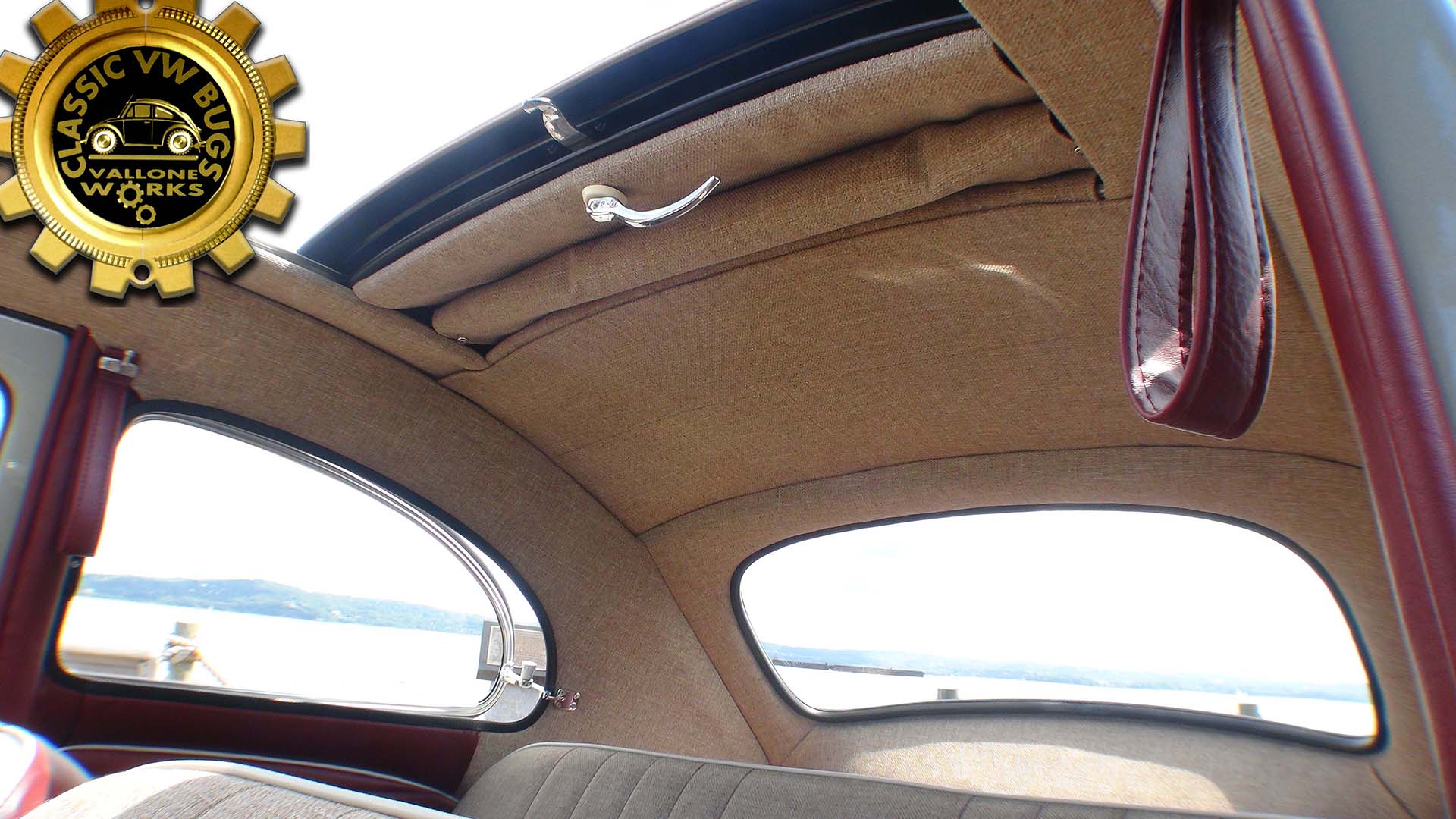 Classic Vw Bugs How To Install A Ragtop Beetle Headliner And Top Classic Vw Beetles Bugs